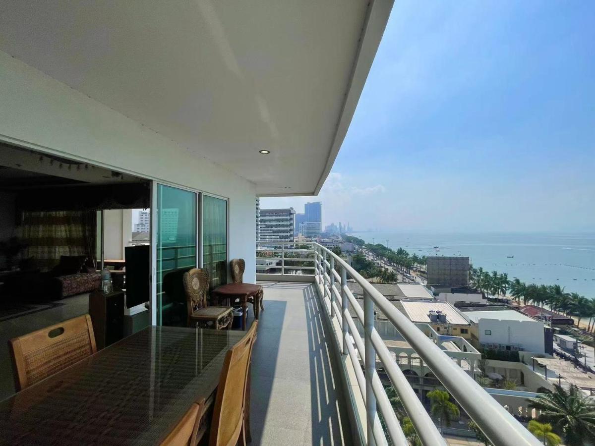 Beautiful Sea View Beach Front Condo Pattaya Exteriör bild