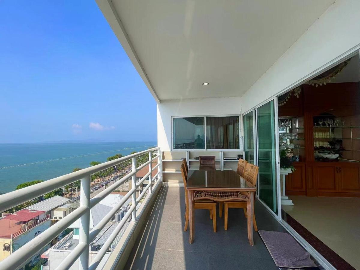 Beautiful Sea View Beach Front Condo Pattaya Exteriör bild